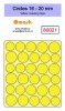 Omask X8003 Circles set - yellow masking tape - 1-4mm 2-6mm 4-7mm 5-15mm 16-20mm
